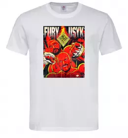 Мужская футболка Usyk Fury Белый фото