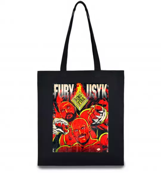 Эко-сумка Usyk Fury Черный фото