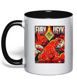 Чашка с цветной ручкой Usyk Fury