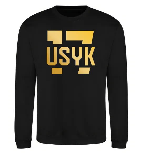 Світшот Usyk Чорний фото