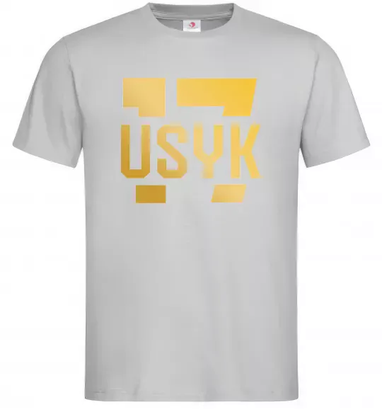 Мужская футболка Usyk Серый фото