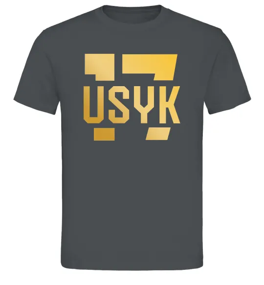 Мужская футболка Usyk Графит фото