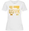 Женская футболка Usyk Белый фото