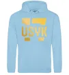 Мужская толстовка (худи) Usyk Голубой фото