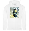 Чоловіча толстовка (худі) Usyk art Білий фото