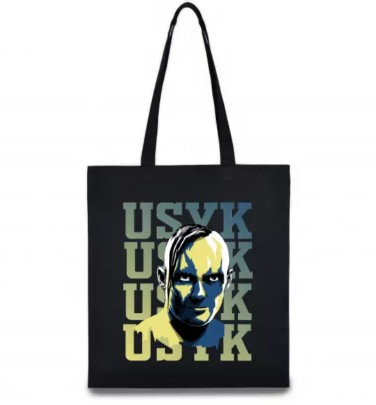 Еко-сумка Usyk art Чорний фото