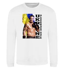 Світшот Usyk Fury Білий фото