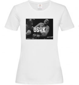 Женская футболка Усик проти Ф'юрі