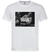 Мужская футболка Усик проти Ф'юрі Белый фото