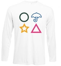 Лонгслив Гра в кальмара фігури Лонгслив Гра в кальмара фігури