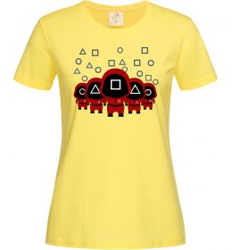 Жіноча футболка Гра в кальмара солдати Жіноча футболка Гра в кальмара солдати