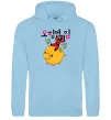 Мужская толстовка (худи) Гра в кальмара квадрат скарбничка Голубой фото