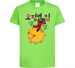 Детская футболка Гра в кальмара квадрат скарбничка Детская футболка Гра в кальмара квадрат скарбничка