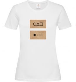 Жіноча футболка Гра в кальмара візитка