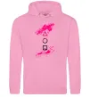 Женская толстовка (худи) Гра в кальмара Розовый фото