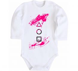 Дитячий бодік Гра в кальмара