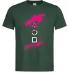 Чоловіча футболка Гра в кальмара Темно-зелений фото