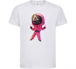 Детская футболка Squid game трикутник