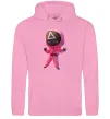 Женская толстовка (худи) Squid game трикутник Розовый Женская толстовка (худи) Squid game трикутник Розовый фото