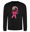 Світшот Squid game трикутник Чорний Світшот Squid game трикутник Чорний фото