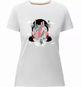 Женская премиум футболка