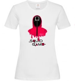 Жіноча футболка Squid game квадрат Жіноча футболка Squid game квадрат