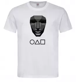 Мужская футболка Squid game 456 Белый фото