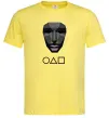 Чоловіча футболка Squid game ведучий Лимонний Чоловіча футболка Squid game ведучий Лимонний фото