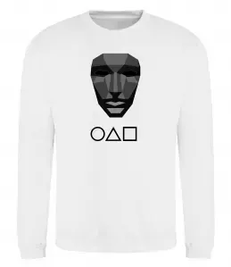 Свитшот Squid game logo Белый фото