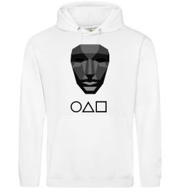 Мужская толстовка (худи) Squid game ведучий Мужская толстовка (худи) Squid game ведучий