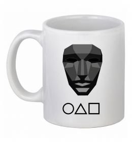 Чашка керамическая Squid game ведучий