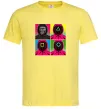 Чоловіча футболка Squid game арт Лимонний фото