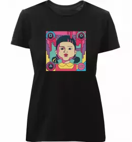 Женская премиум футболка