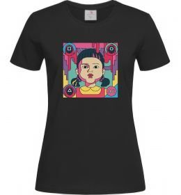 Женская футболка Squid game art Женская футболка Squid game art