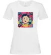 Жіноча футболка Squid game art Білий фото
