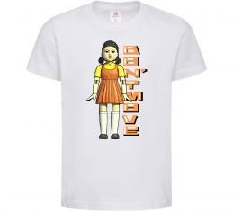 Детская футболка Squid game don`t move