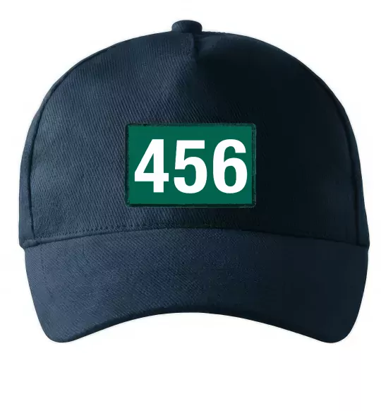 Кепка Squid game 456 Темно-синий фото