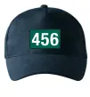 Кепка Squid game 456 Темно-синий фото