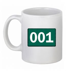 Чашка керамічна Squid game 001