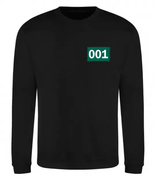 Свитшот Squid game 001 Черный фото