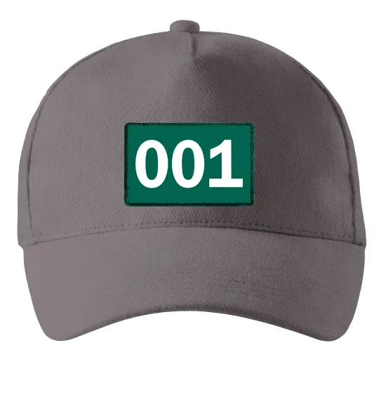 Кепка Squid game 001 Сірий фото