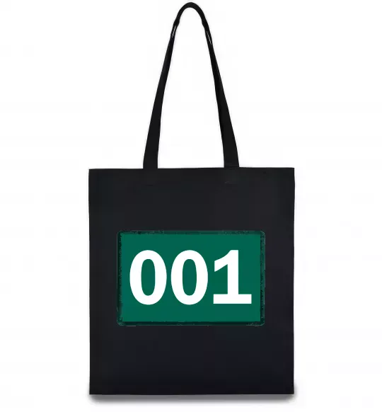 Эко-сумка Squid game 001 Черный фото