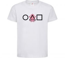 Дитяча футболка Squid game кальмар Дитяча футболка Squid game кальмар