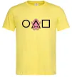 Чоловіча футболка Squid game кальмар Лимонний фото