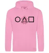 Чоловіча толстовка (худі) Squid game кальмар Рожевий фото