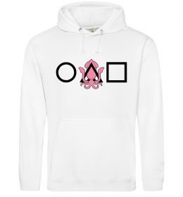 Женская толстовка (худи) Squid game кальмар