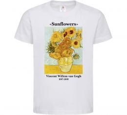 Дитяча футболка Ван Гог Ваза із соняшниками
