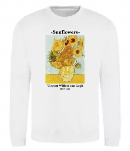 Свитшот Автопортрет із забинтованим вухом Белый фото