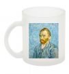 Чашка стеклянная Vincent Van Gogh Self portrait Фроузен фото