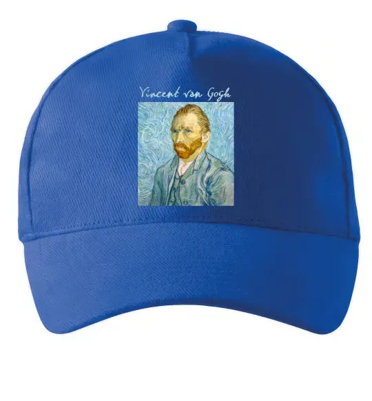 Кепка Vincent Van Gogh Self portrait Яскраво-синій фото